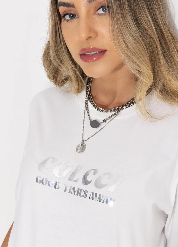 Colcci - Camiseta Off White 9