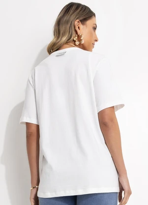 Colcci - Camiseta Off White - COLCCI