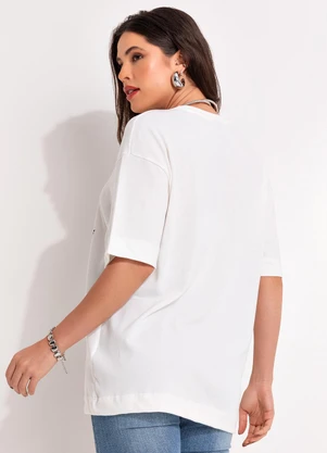 Colcci - Camiseta Off White - COLCCI