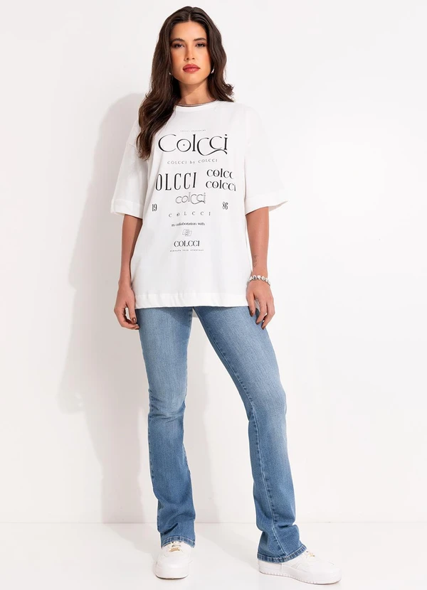 Colcci - Camiseta Off White 3