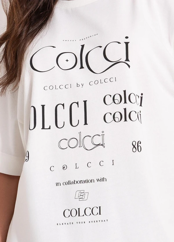 Colcci - Camiseta Off White 4