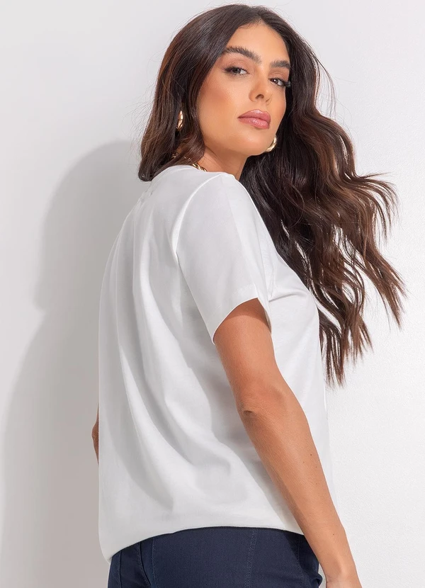 Colcci - Camiseta Off White 2