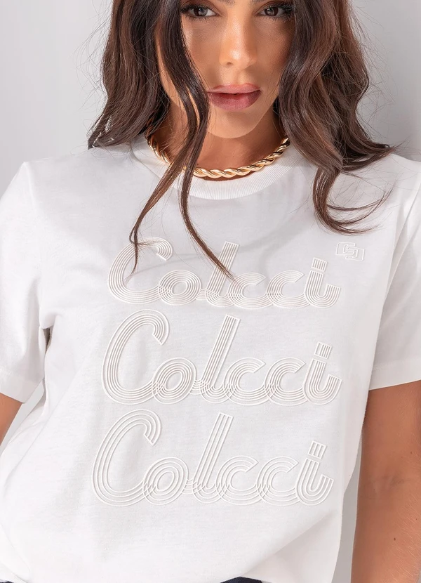 Colcci - Camiseta Off White 4