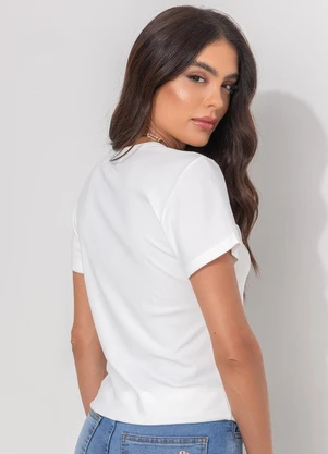 Colcci - Camiseta Off White - COLCCI