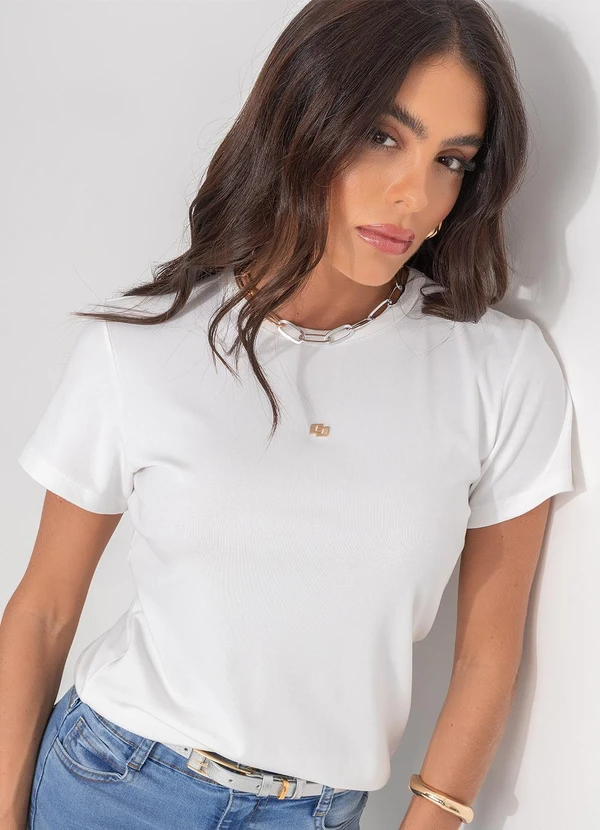 Colcci - Camiseta Off White 4