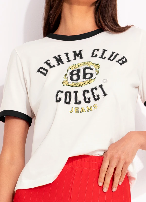Colcci Jeans - Camiseta Off White 6