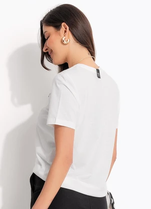 Colcci Jeans - Camiseta Off White - COLCCI JEANS