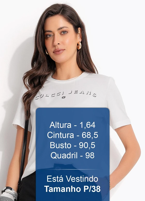 Colcci Jeans - Camiseta Off White 5