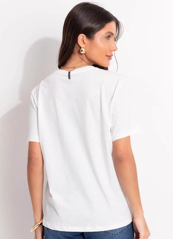 Colcci Jeans - Camiseta Off White 2