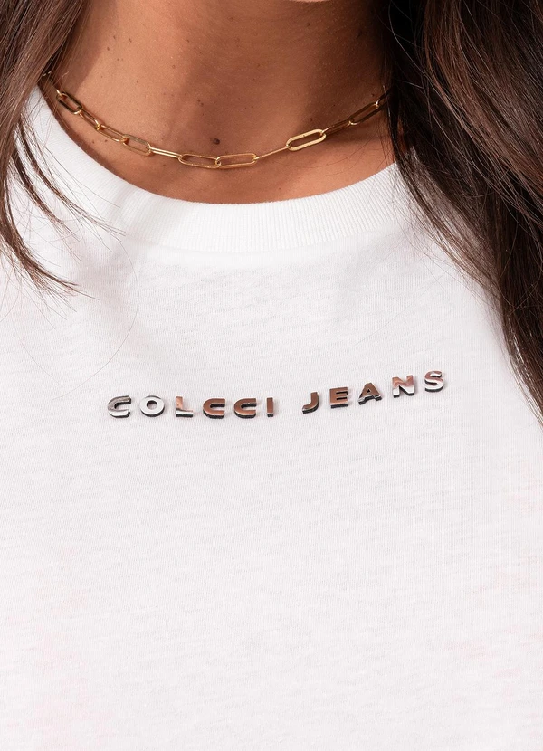 Colcci Jeans - Camiseta Off White 4