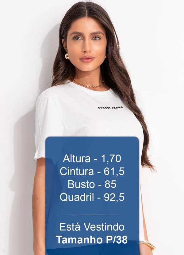 Colcci Jeans - Camiseta Off White 5