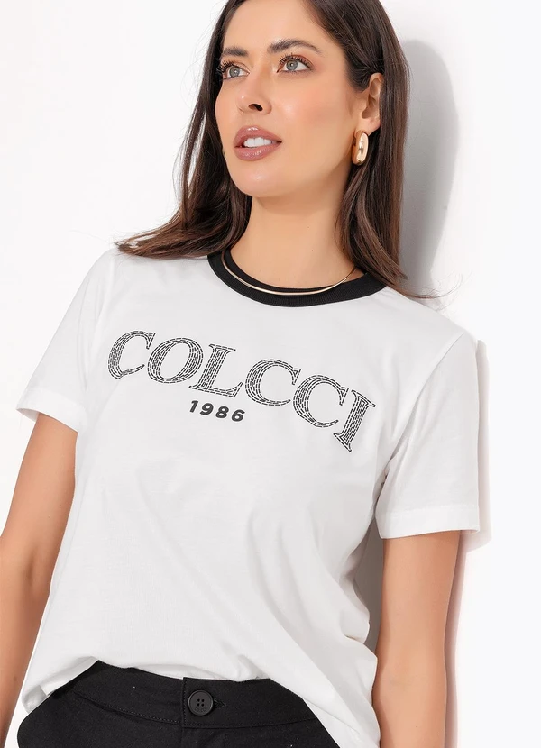 Colcci - Camiseta Off White 7