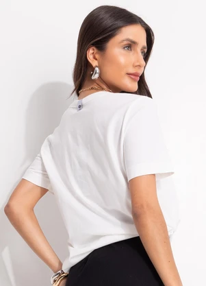 Colcci - Camiseta Off White - COLCCI