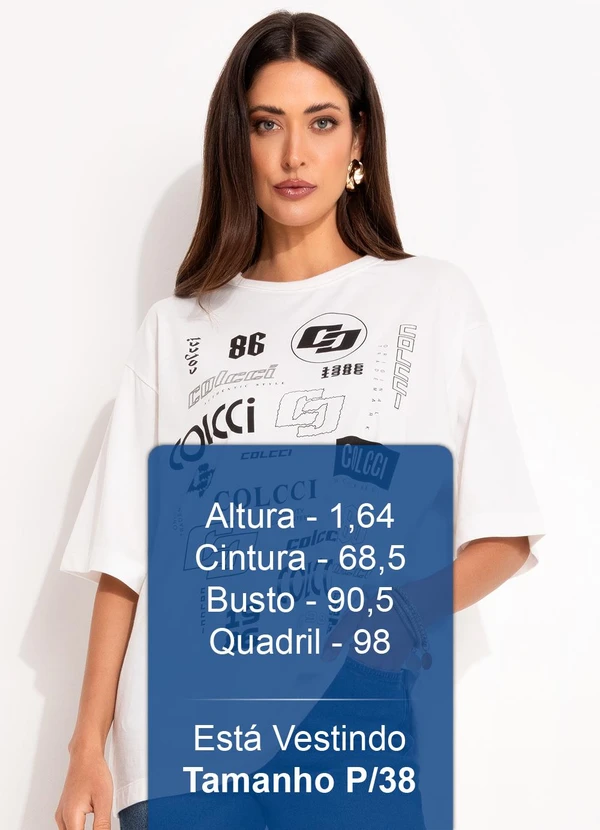 Colcci - Camiseta Off White 5