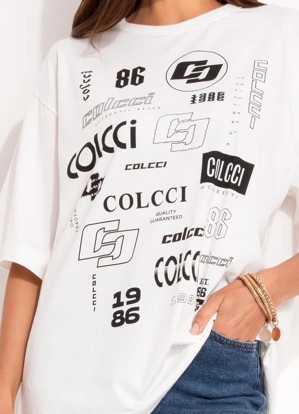 Colcci - Camiseta Off White 7