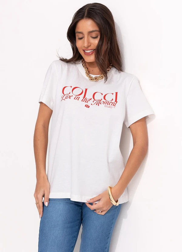 Colcci - Camiseta Off White 4