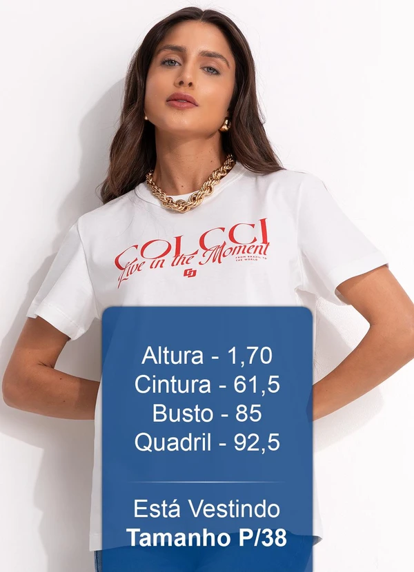 Colcci - Camiseta Off White 5