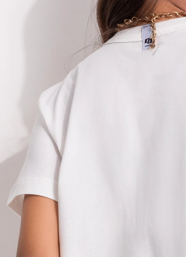 Colcci - Camiseta Off White 7