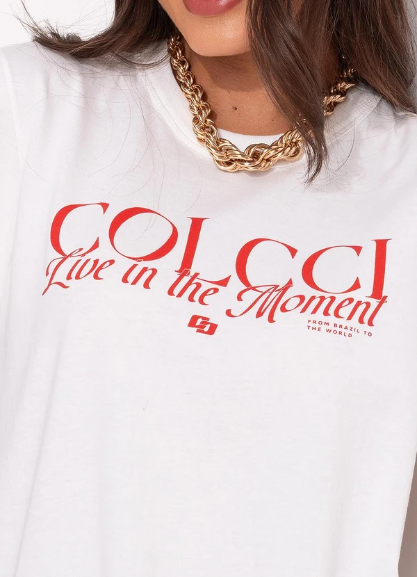 Colcci - Camiseta Off White 8