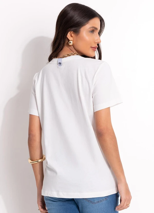 Colcci - Camiseta Off White 2