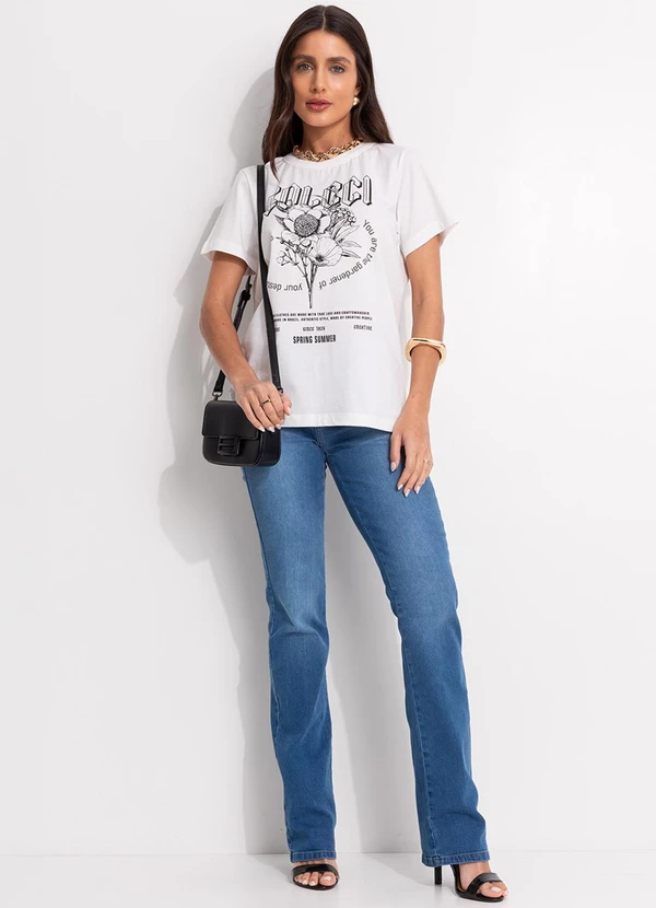 Colcci - Camiseta Off White 3