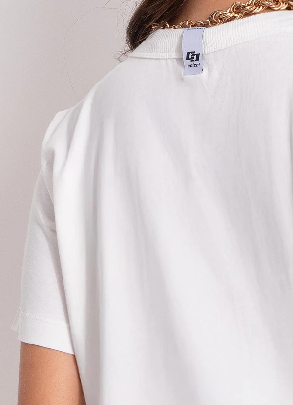 Colcci - Camiseta Off White 6