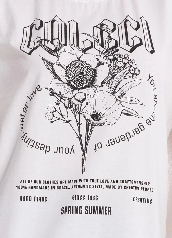 Colcci - Camiseta Off White 7