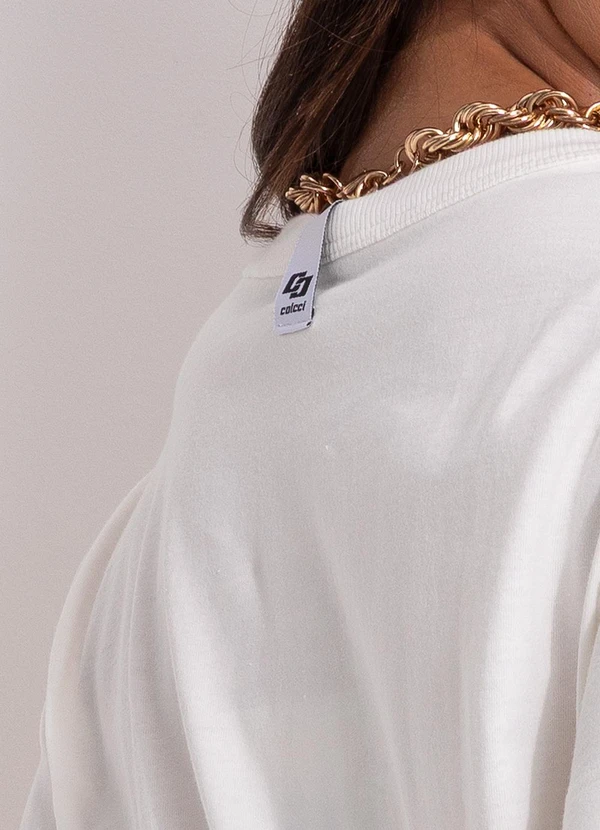 Colcci - Camiseta Off White 6