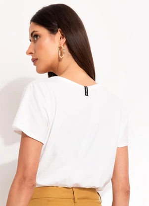 Colcci - Camiseta Off White - COLCCI