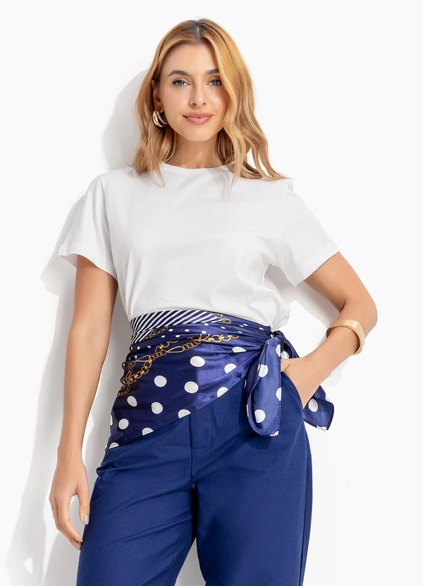 Colcci - Camiseta Off White 7