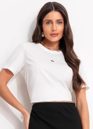 Colcci - Camiseta Off White - COLCCI