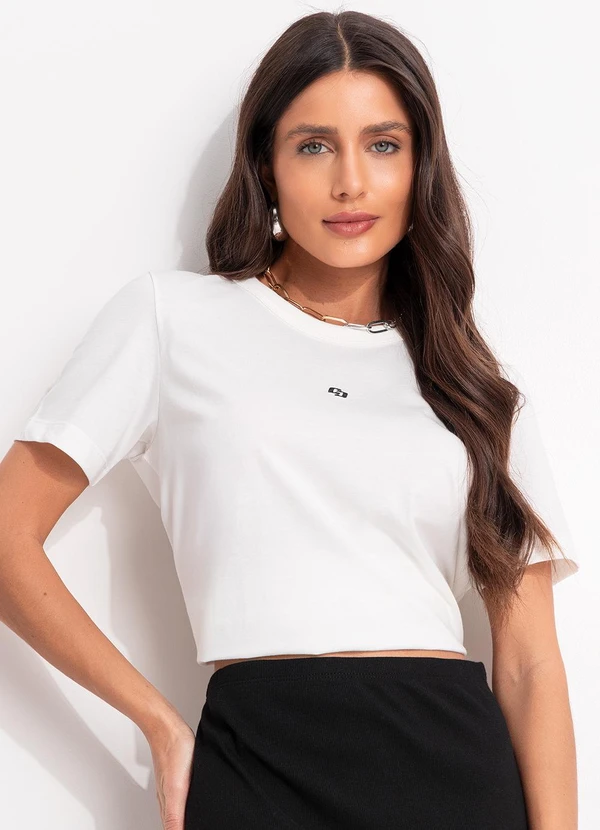 Colcci - Camiseta Off White