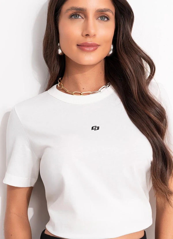 Colcci - Camiseta Off White 7