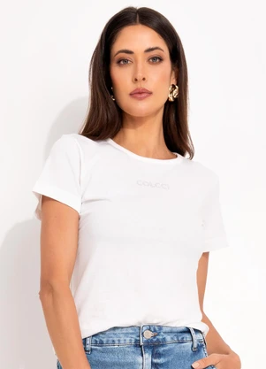 Colcci - Camiseta Off White - COLCCI