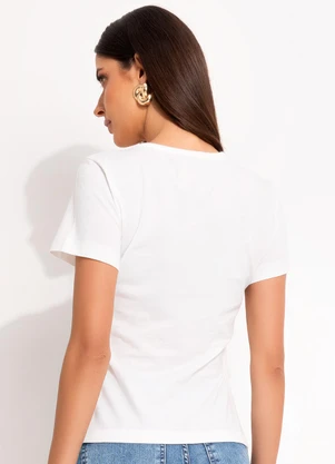 Colcci - Camiseta Off White - COLCCI