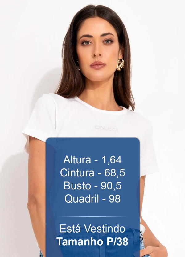 Colcci - Camiseta Off White 5