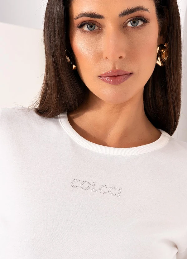 Colcci - Camiseta Off White 6
