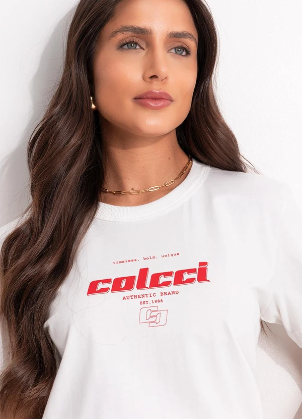Colcci - Camiseta Off White 4