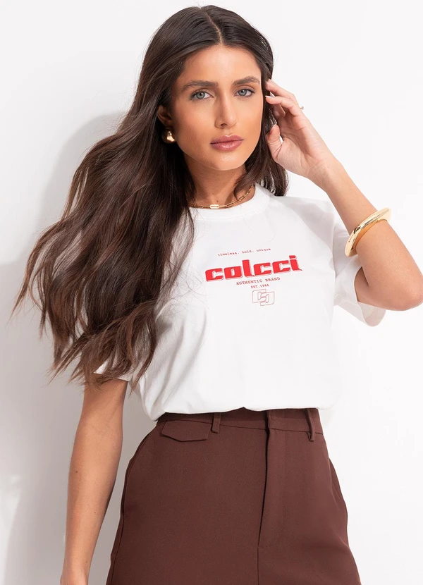 Colcci - Camiseta Off White 6