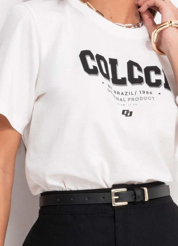 Colcci - Camiseta Off White 5