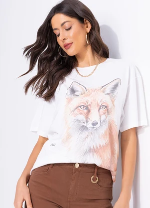 Colcci - Camiseta Off White - COLCCI