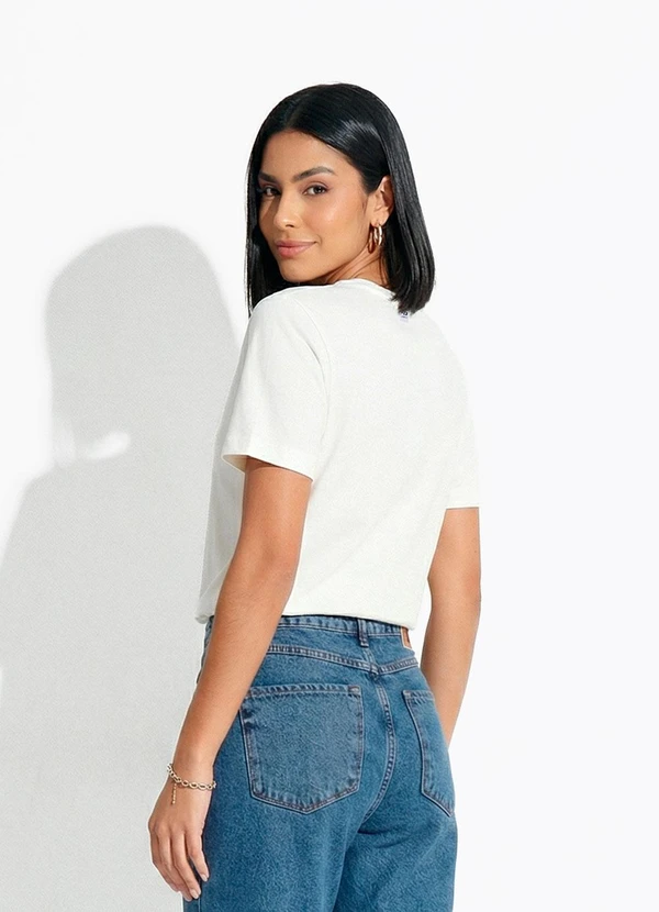 Colcci - Camiseta Off White 2