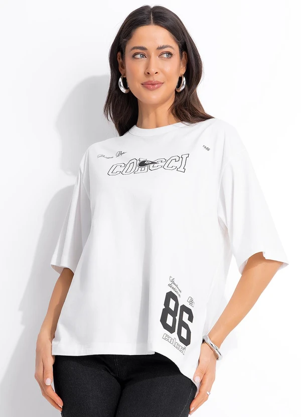 Colcci - Camiseta Off White