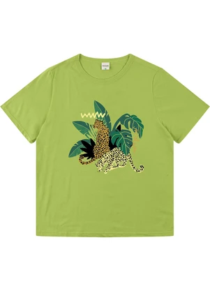 Malwee - Camiseta Onças Pintadas Verde - MALWEE