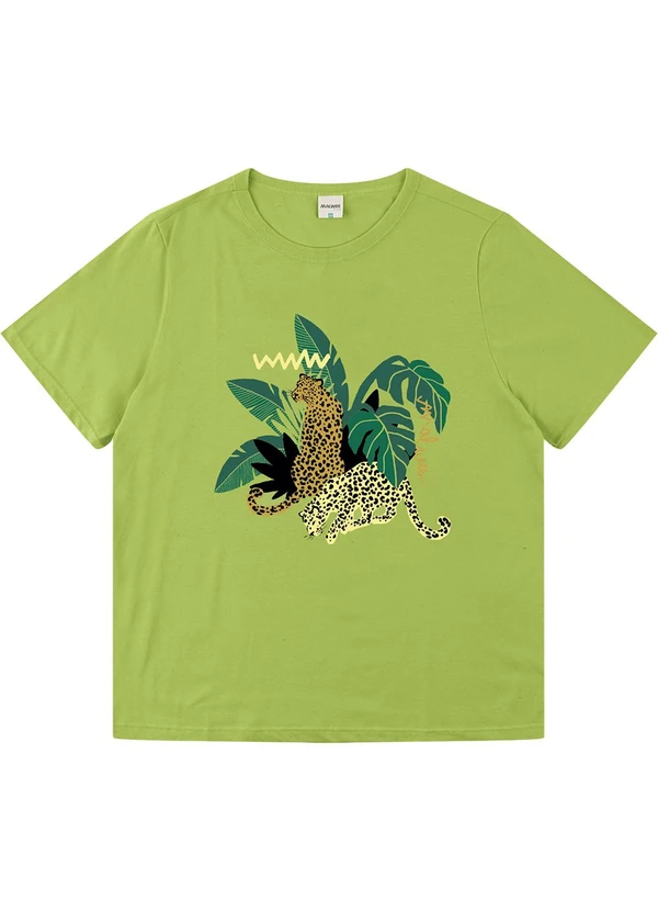 Malwee - Camiseta Onças Pintadas Verde 1