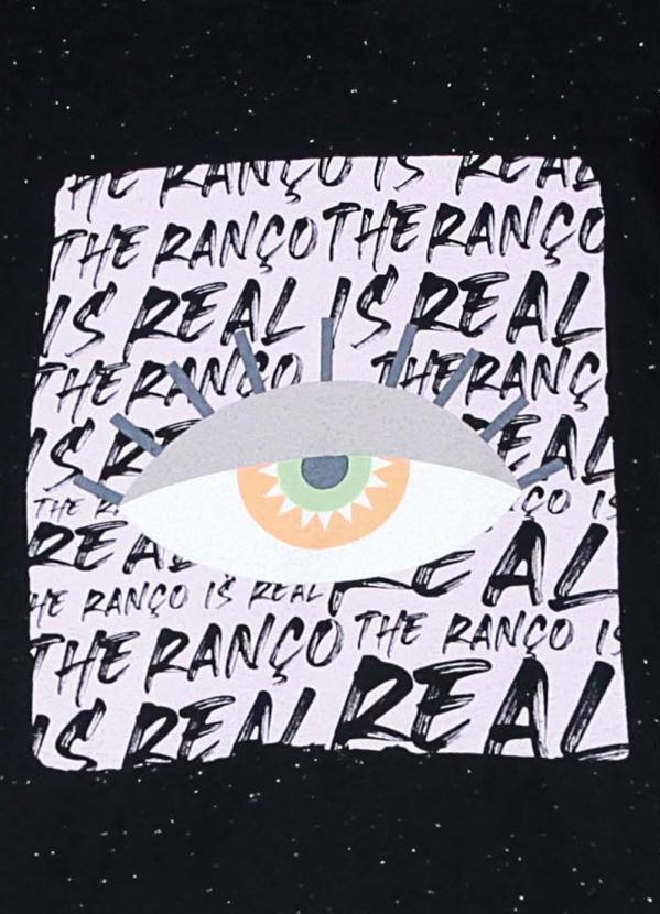 Enfim - Camiseta Preta The Ranço Is Real Feminina 2