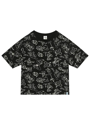 Malwee - Camiseta Preto Box Pato Donald® - MALWEE