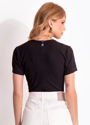 Colcci - Camiseta Preto - COLCCI