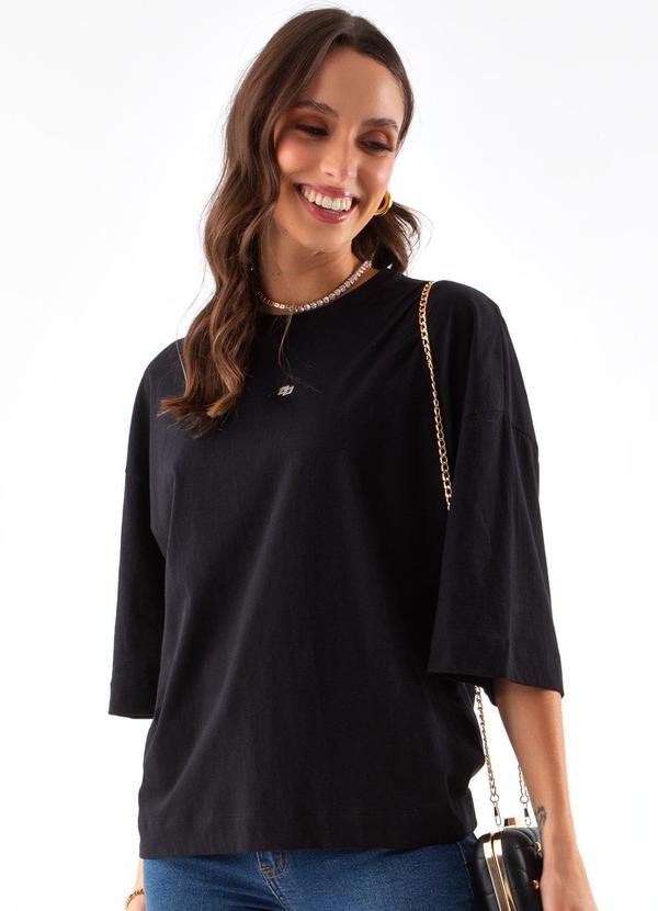 Colcci - Camiseta Preto