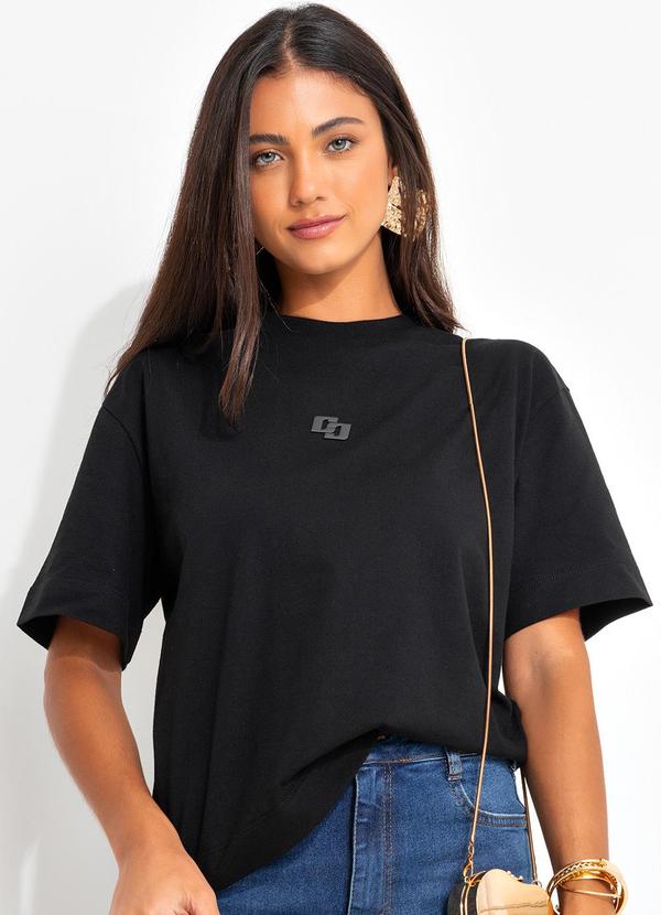 Colcci - Camiseta Preto